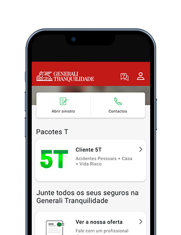 Junte os seus seguros App Generali Tranquilidade