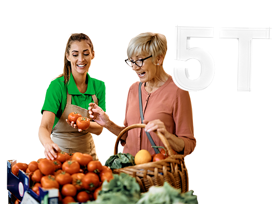 pacotes mercearias e supermercados