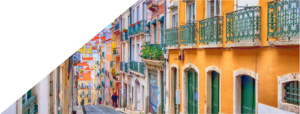Imagem de rua em lisboa 