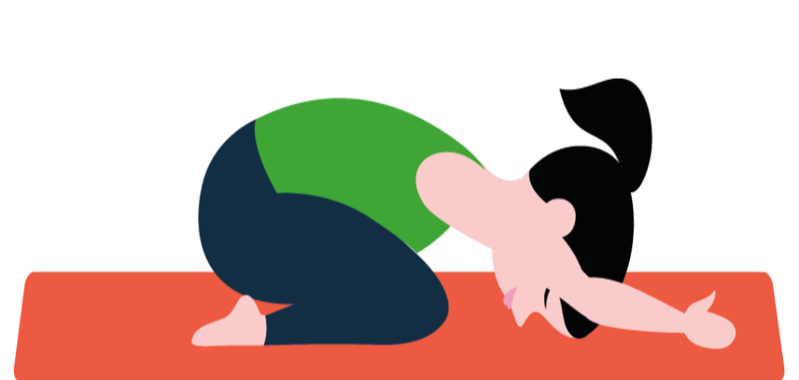 Postura da criança - Yoga