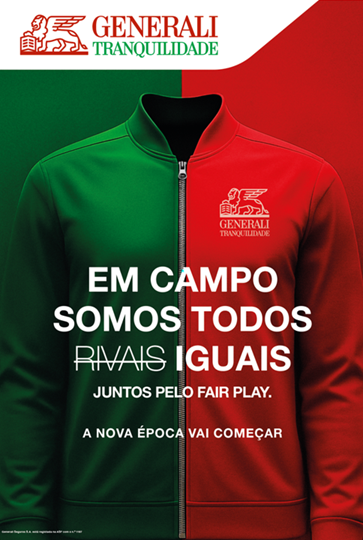 Cartaz Campanha Fair Play Generali Tranquilidade
