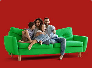 cross sell vida crédito casa fundo vermelho escuro