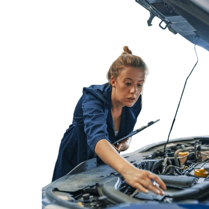 mulher arranjar carro